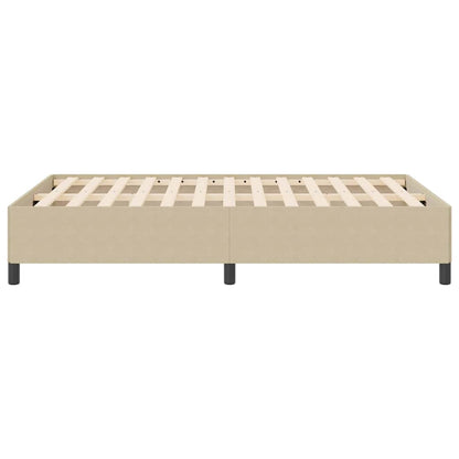 Bed Frame Grey Green 160 x 200 cm Corduroy fabric