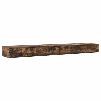 Bed Drawers Smoked oak 200 x 36.5 x 16.5 cm Engineered wood