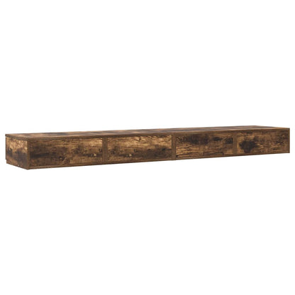 Bed Drawers Smoked oak 200 x 36.5 x 16.5 cm Engineered wood