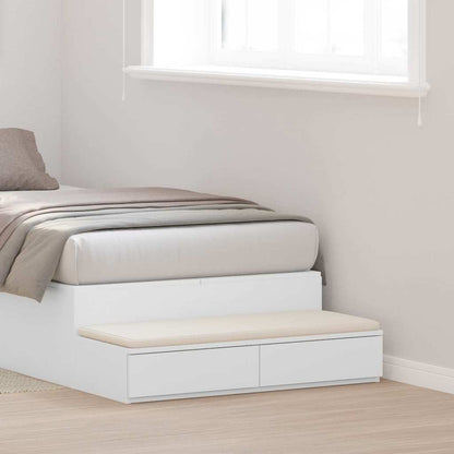 Bed Drawers White 90 x 36.5 x 16.5 cm Engineered wood