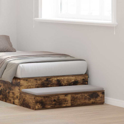 Bed Drawers Smoked oak 90 x 36.5 x 16.5 cm Engineered wood