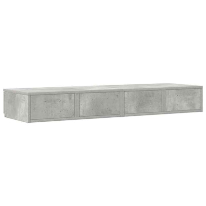 Bed Drawers Concrete grey 120 x 36.5 x 16.5 cm Engineered wood