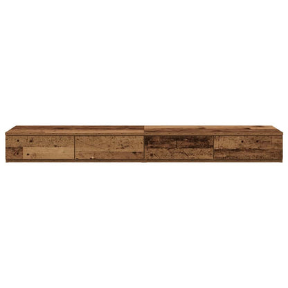 Bed Drawers Old wood 140 x 36.5 x 16.5 cm Engineered wood