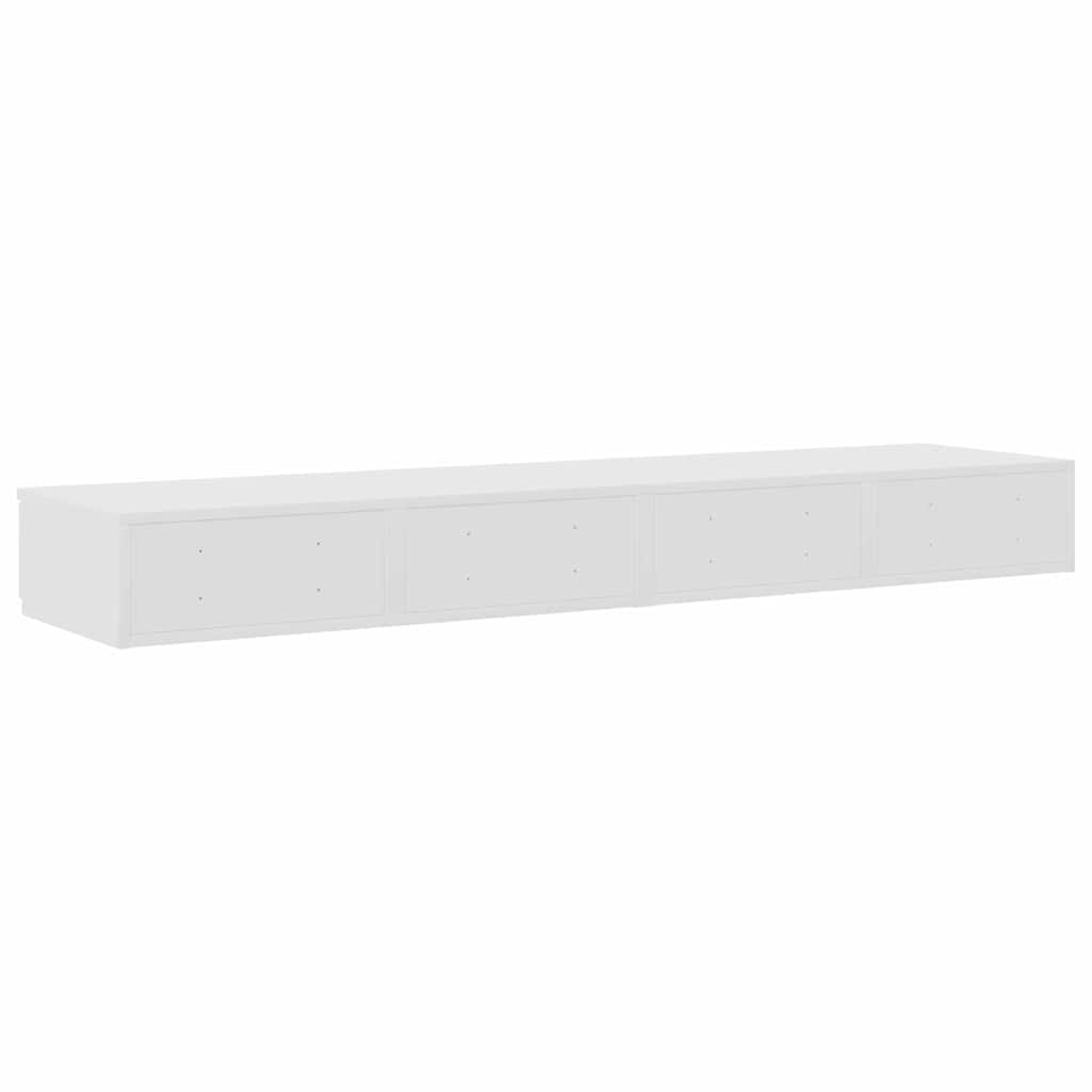 Bed Drawers White 150 x 36.5 x 16.5 cm Engineered wood