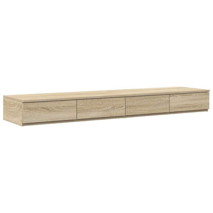 Bed Drawers Sonoma oak 135 x 36.5 x 16.5 cm Engineered wood