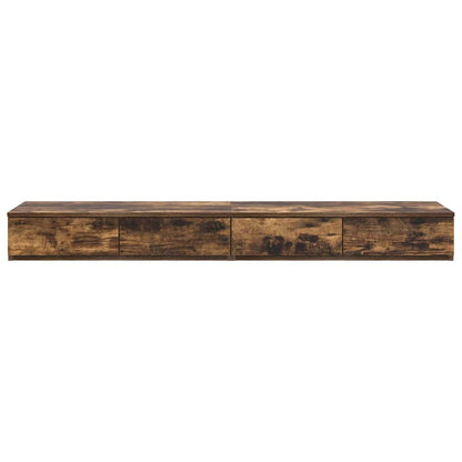 Bed Drawers Smoked oak 135 x 36.5 x 16.5 cm Engineered wood
