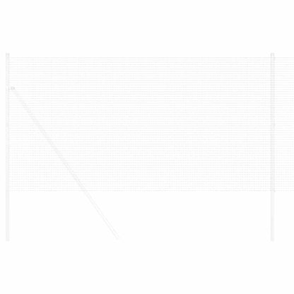 Welded Wire Fence Silver 0.4 x 10 m Steel