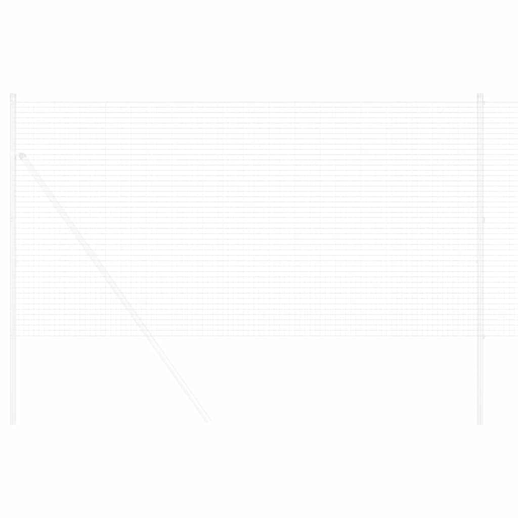Welded Wire Fence Silver 1.4 x 10 m Steel