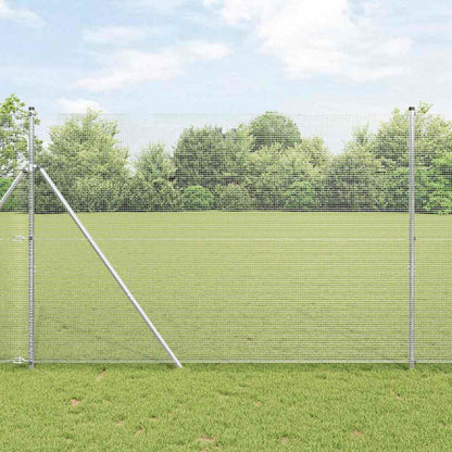 Welded Wire Fence Silver 1.6 x 10 m Steel