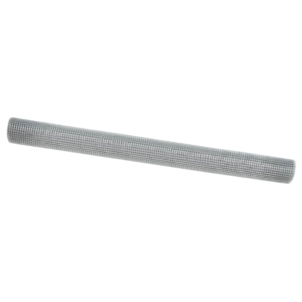 Welded Wire Fence Silver 1.5 x 25 m Steel