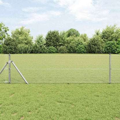Welded Wire Fence Silver 0.4 x 50 m Steel