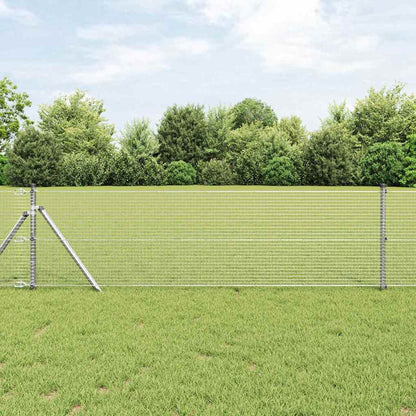 Welded Wire Fence Silver 0.5 x 50 m Steel