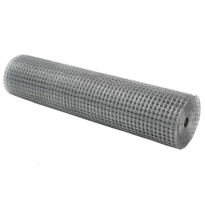 Welded Wire Fence Silver 0.5 x 50 m Steel