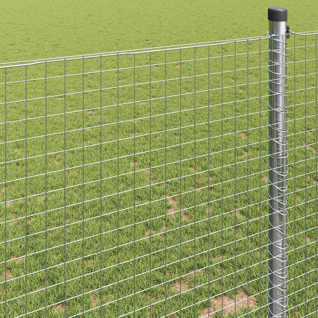 Welded Wire Fence Silver 0.8 x 50 m Steel