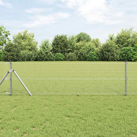 Welded Wire Fence Silver 0.8 x 50 m Steel