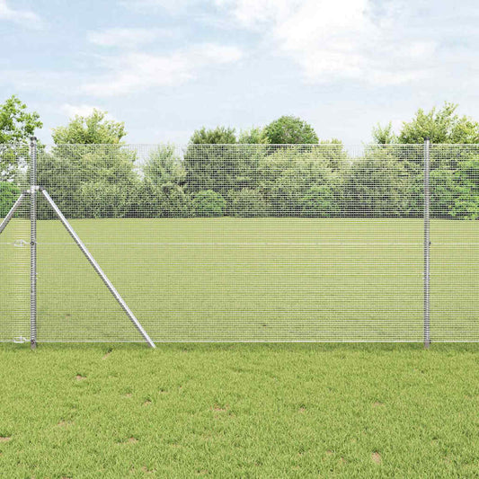Welded Wire Fence Silver 1.2 x 50 m Steel