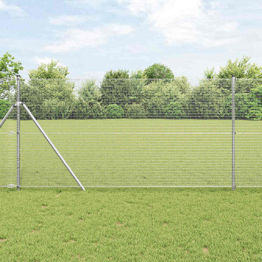 Welded Wire Fence Silver 1.2 x 50 m Steel