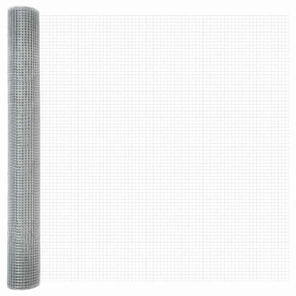 Welded Wire Fence Silver 1.2 x 50 m Steel