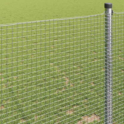 Welded Wire Fence Silver 1.4 x 50 m Steel