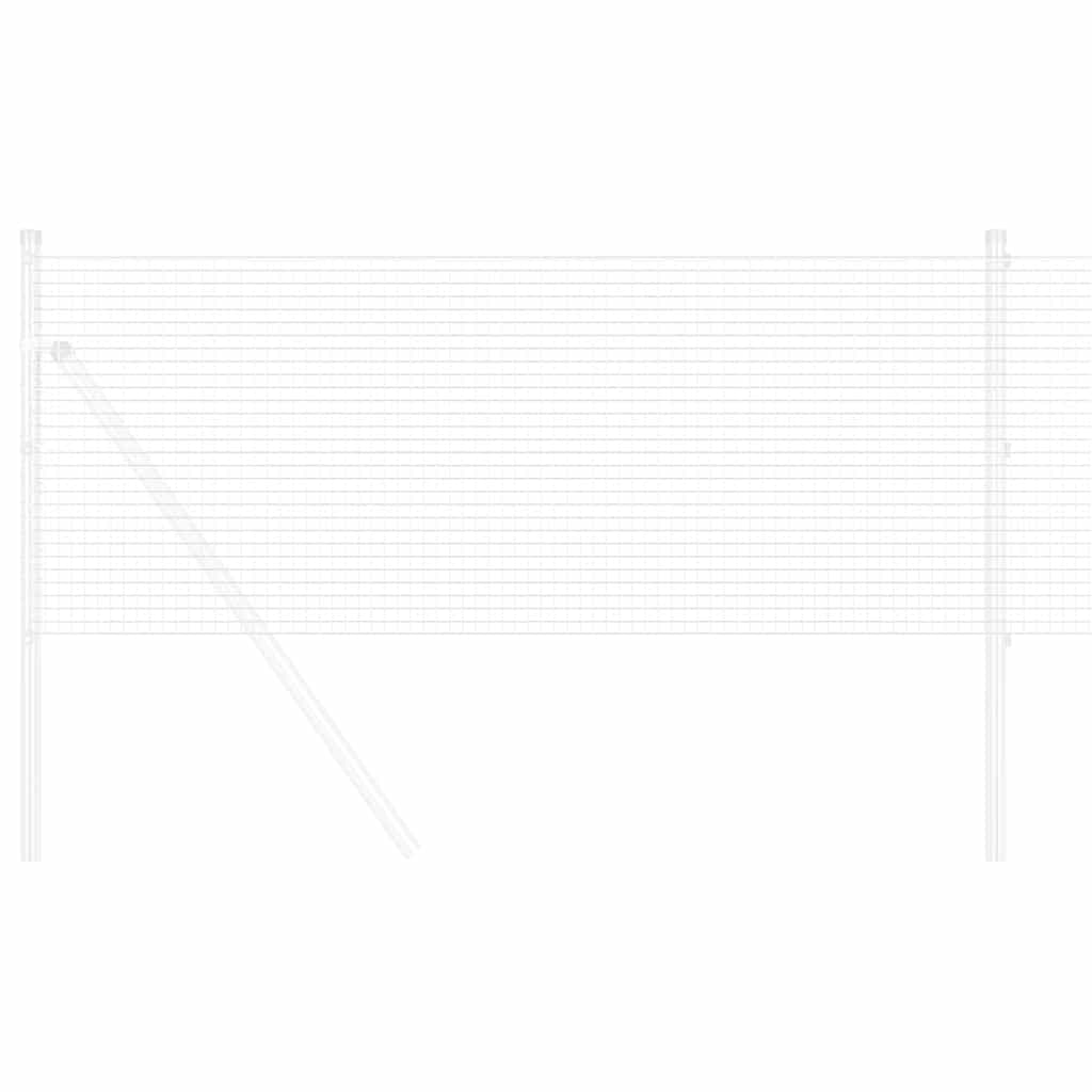 Welded Wire Fence Silver 1.4 x 50 m Steel