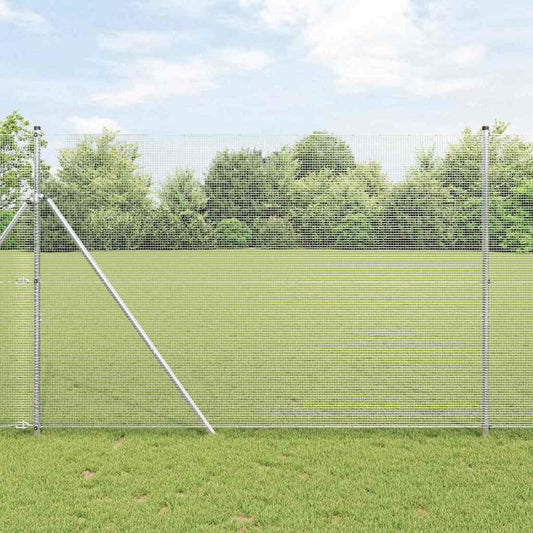 Welded Wire Fence Silver 1.5 x 50 m Steel