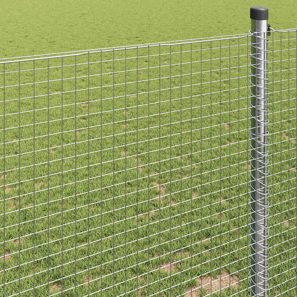 Welded Wire Fence Silver 1.5 x 50 m Steel