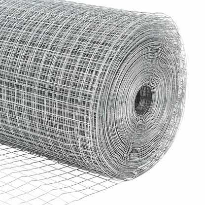 Welded Wire Fence Silver 1.5 x 50 m Steel