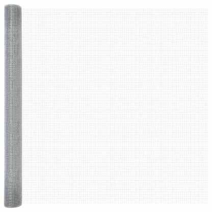 Welded Wire Fence Silver 1.5 x 50 m Steel