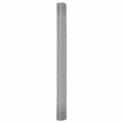 Welded Wire Fence Silver 1.5 x 50 m Steel