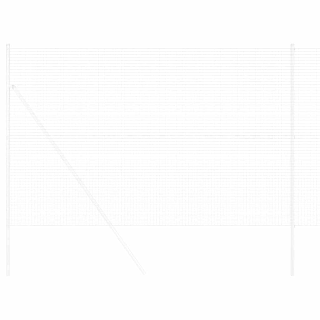 Welded Wire Fence Silver 1.5 x 50 m Steel