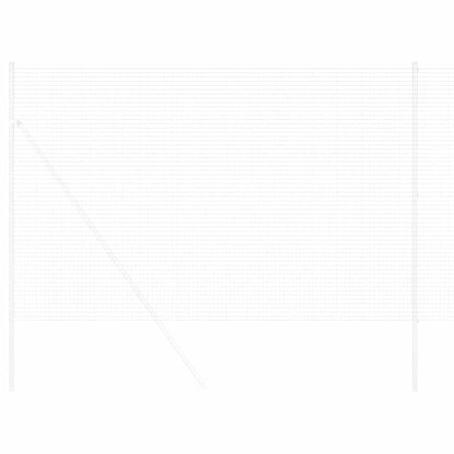 Welded Wire Fence Silver 1.5 x 50 m Steel