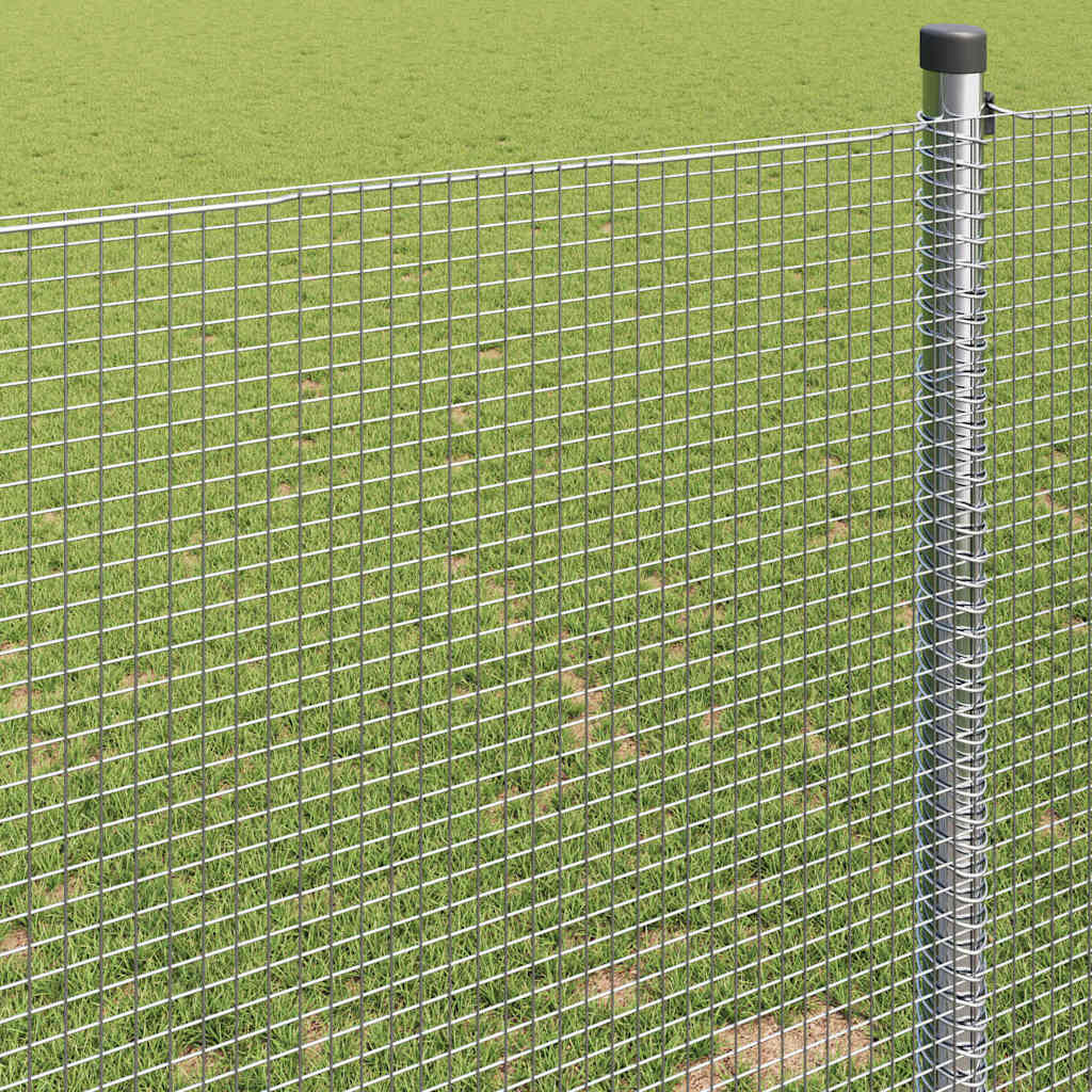Welded Wire Fence Silver 0.6 x 100 m Steel