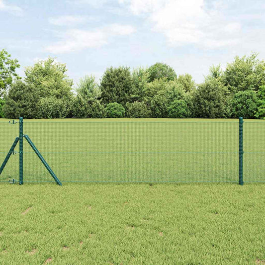 Welded Wire Fence Green 0.5 x 50 m Steel
