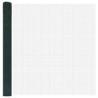 Welded Wire Fence Green 1.5 x 50 m Steel