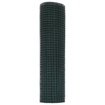 Welded Wire Fence Green 0.6 x 100 m Steel