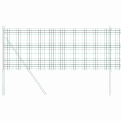 Welded Wire Fence Green 0.8 x 100 m Steel