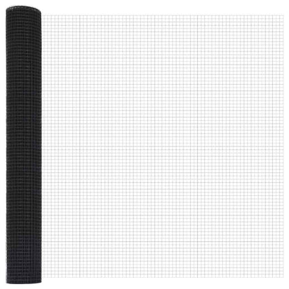 Welded Wire Fence Grey 1.4 x 25 m Steel