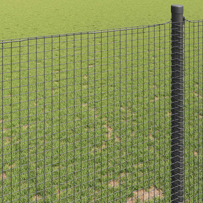 Welded Wire Fence Grey 1.4 x 25 m Steel