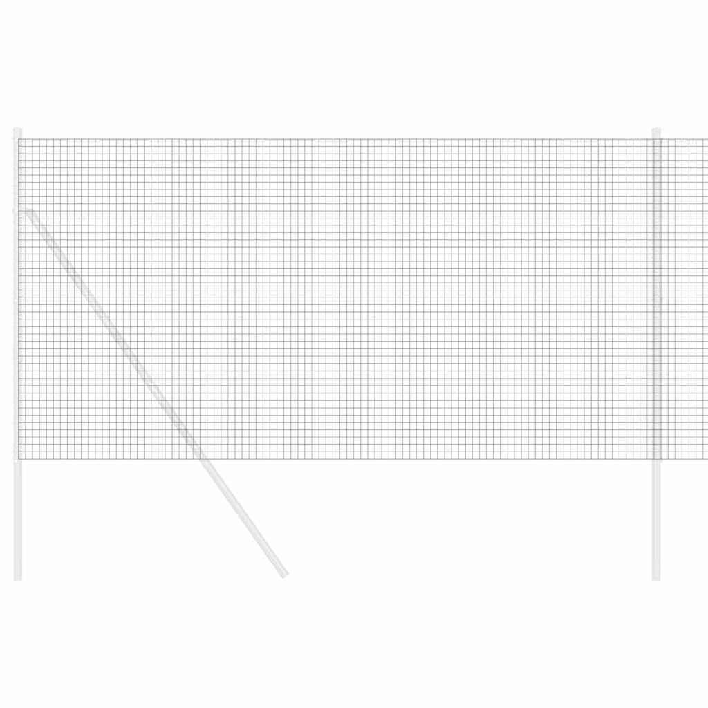 Welded Wire Fence Grey 1.4 x 25 m Steel