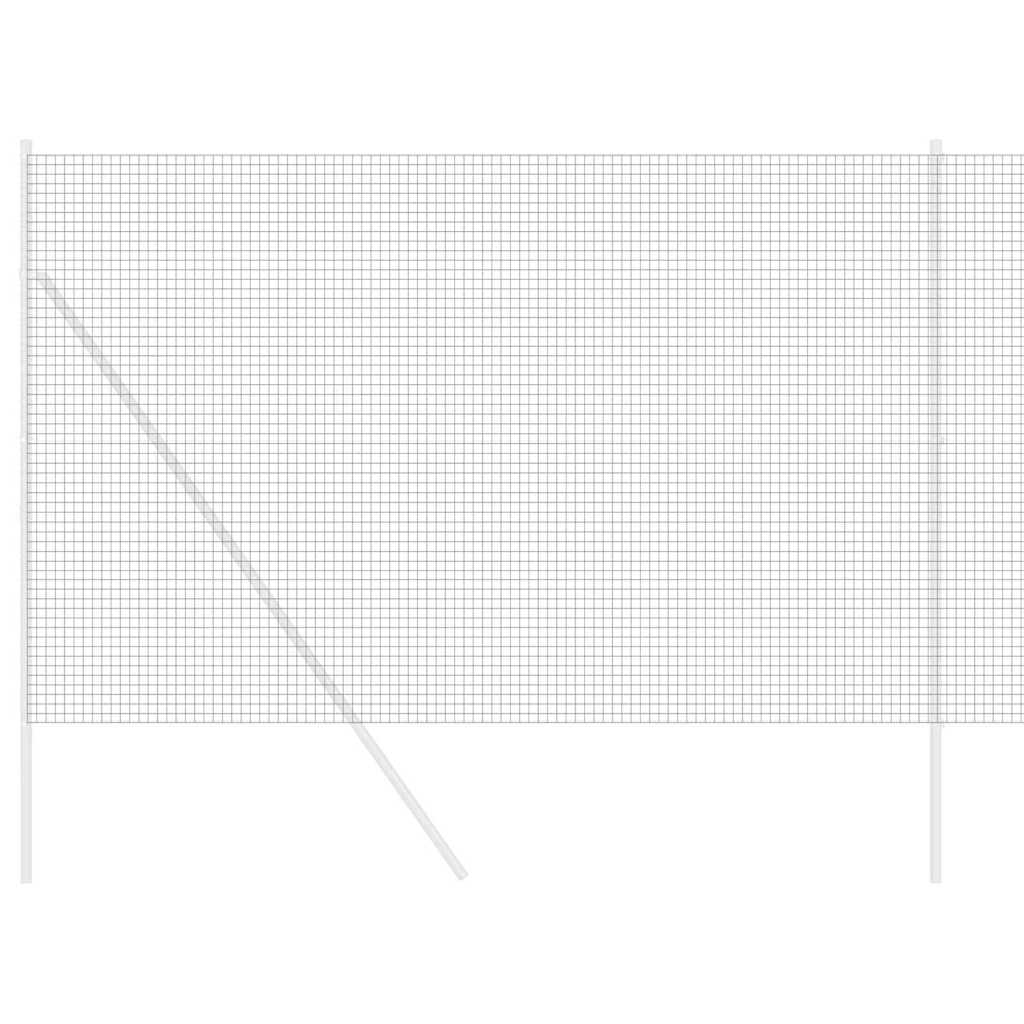 Welded Wire Fence Grey 1.6 x 25 m Steel