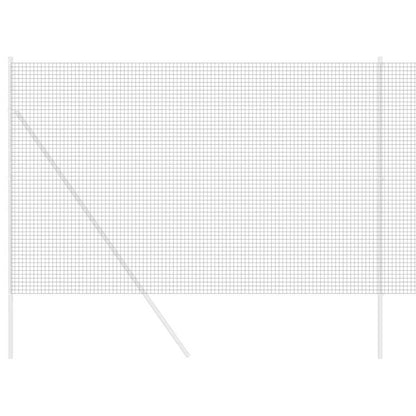 Welded Wire Fence Grey 1.6 x 25 m Steel