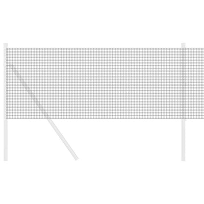 Welded Wire Fence Grey 0.6 x 50 m Steel