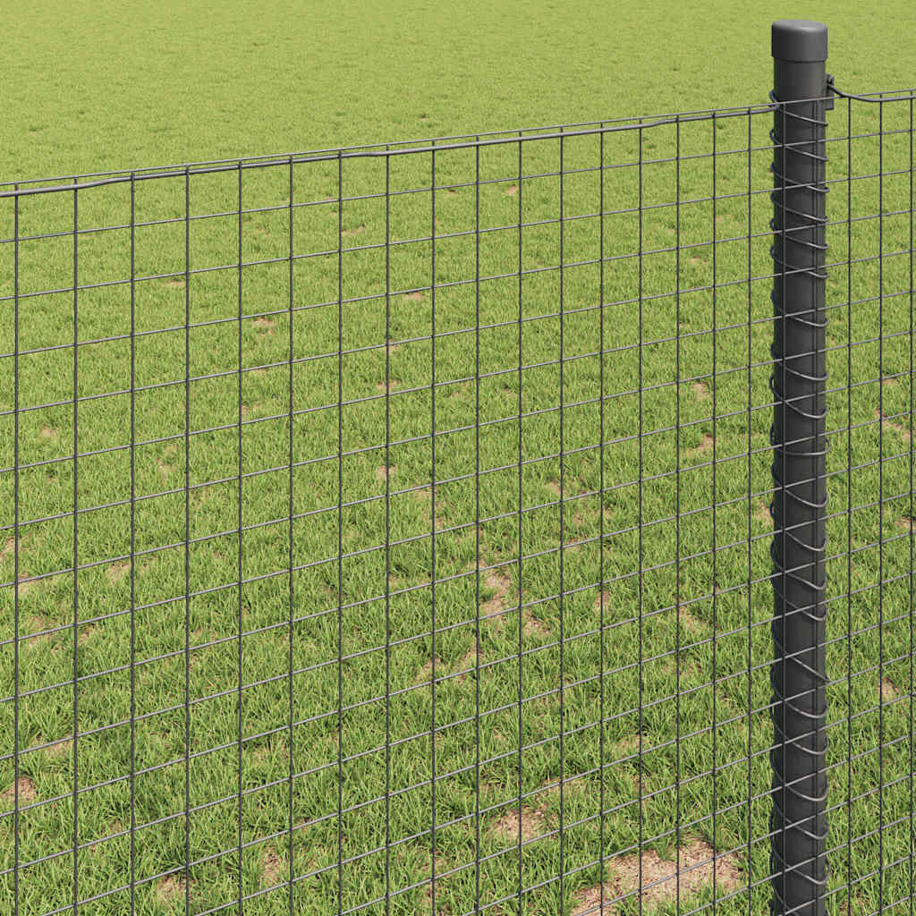 Welded Wire Fence Grey 1.4 x 50 m Steel