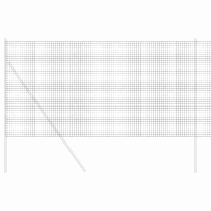 Welded Wire Fence Grey 1.4 x 50 m Steel