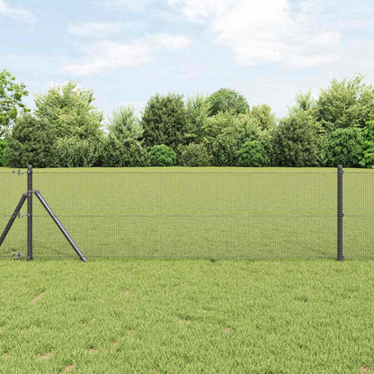 Welded Wire Fence Grey 0.6 x 100 m Steel