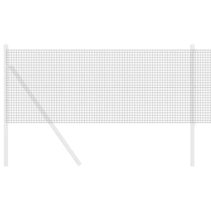 Welded Wire Fence Grey 0.6 x 100 m Steel