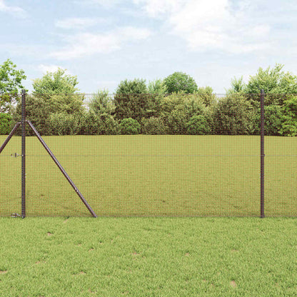 Welded Wire Fence Red 1.5 x 10 m Steel