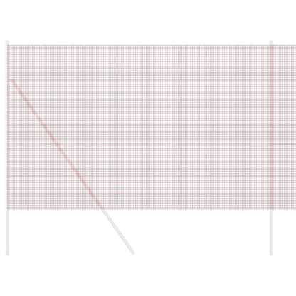 Welded Wire Fence Red 1.5 x 10 m Steel