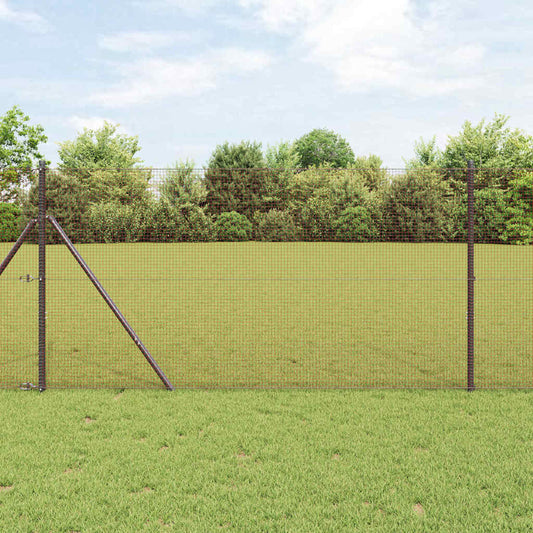 Welded Wire Fence Red 1.5 x 25 m Steel