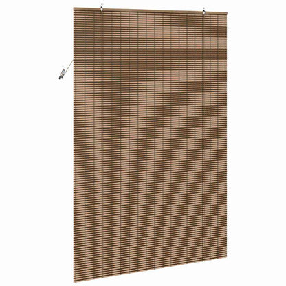 Window Blind Geometric Brown 150 x 220 cm Bamboo